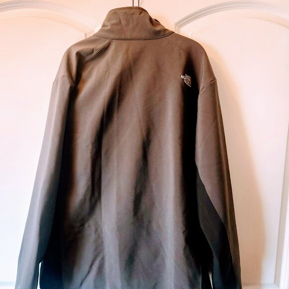 The North Face Men’s Apex Softshell Jacket – Two-Tone Gray/Charcoal – Size XL - Picture 2 of 8